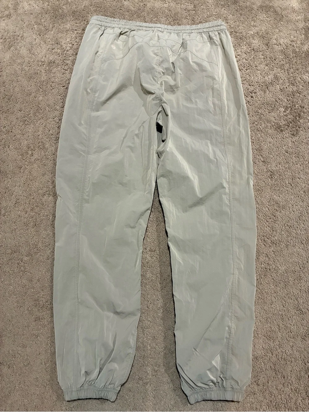 Lululemon Evergreen Track Pant Size 10 Cafe Au Lait Water Repel Windproof Pocket